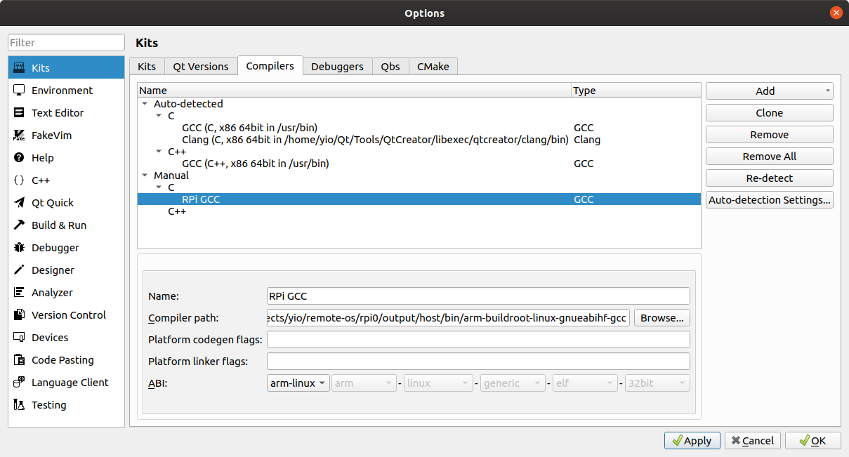 RPi C Compiler